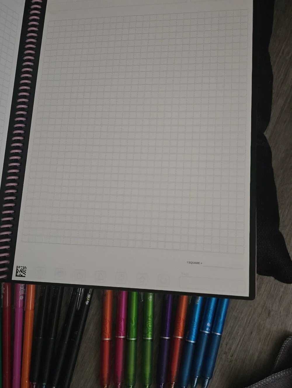 Ultimate Rocketbook Fusion Plus Set - Rose Pink Notebook + 20+ FriXion Pens Etc